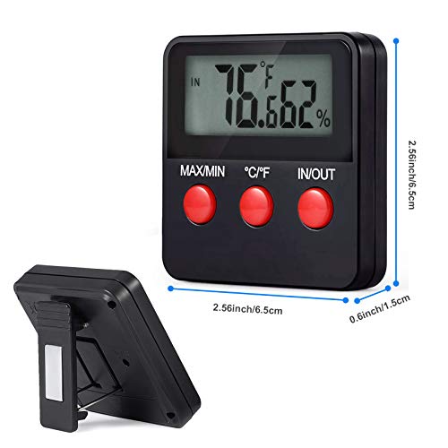 Thermomètre et Hygromètre Numérique LCD Zhitong pour Terrarium