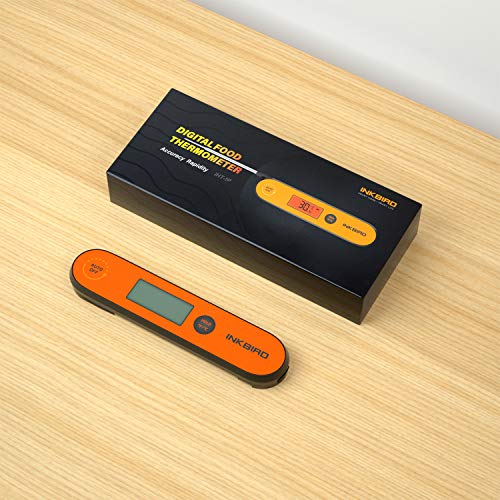 Thermomètre Inkbird IHT-1P Sonde Cuisine Étanche et Rechargeable pour Thermomètre de Barbecue et Cuisson Viande