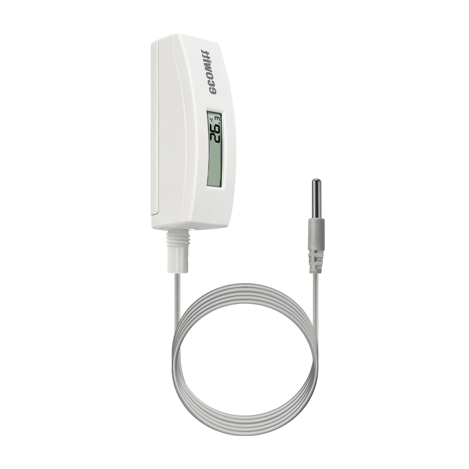 Thermomètre pour piscine ECOWITT, capteur de température numérique étanche,WN34 
Capteur de température de l'eau ECOWITT