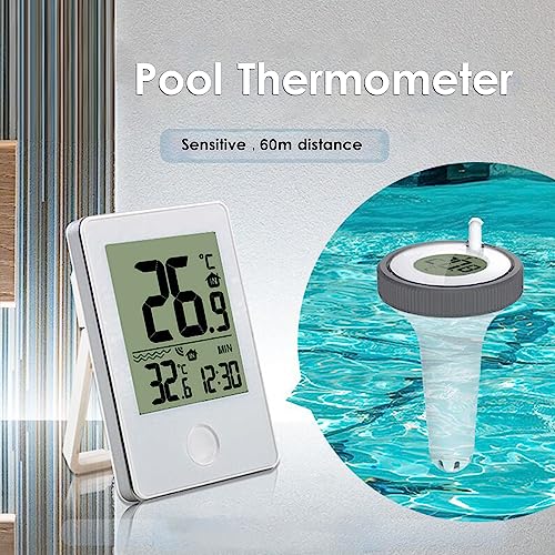 <think>
Okay, the user wants me to optimize a product title in French. The original title is "FREEUP Thermomètre Piscine